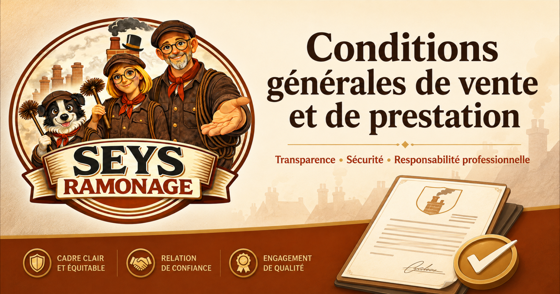 Conditions générales de vente et de prestation de services